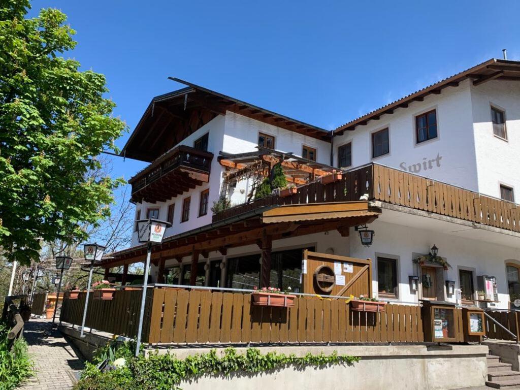 Waldgasthof Pension Baodwirt Stephanskirchen Buitenkant foto